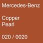 Preview: Mercedes-Benz, Copper Pearl, 020 / 0020.